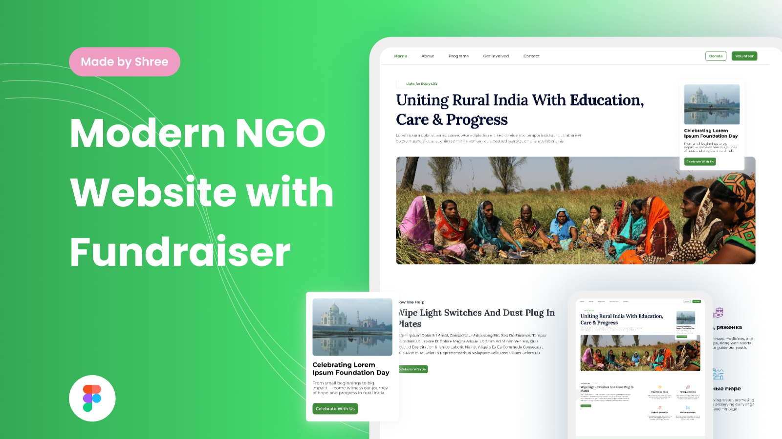 NGO Fundraising Website